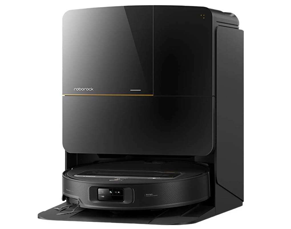 Robot hút bụi lau nhà cánh tay cơ học Roborock Saros Z70 - Đen